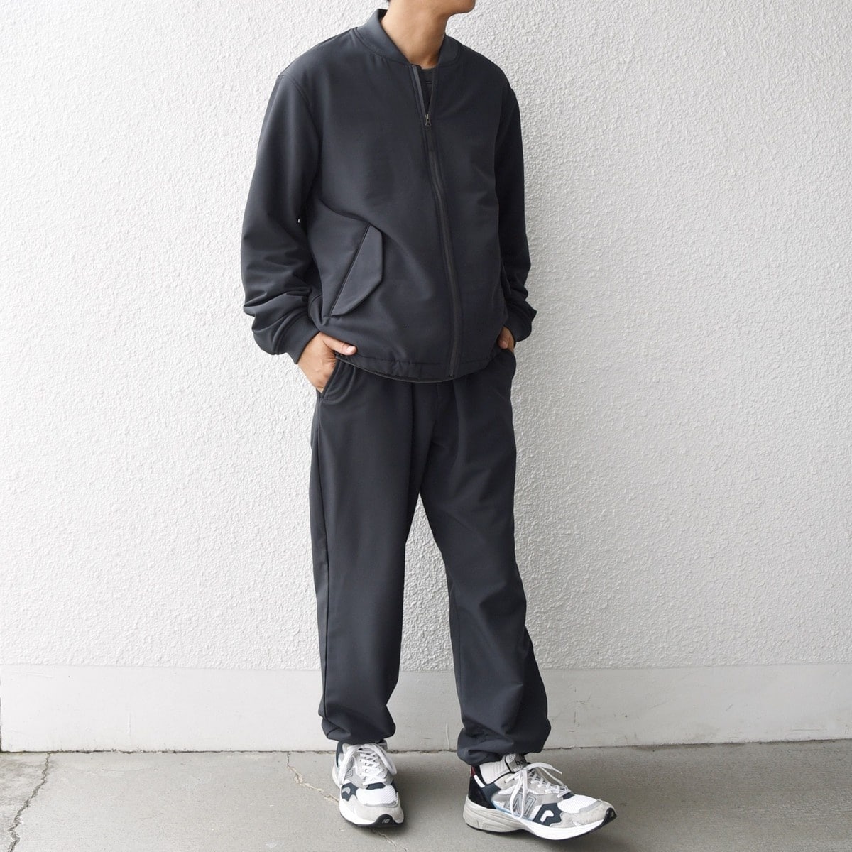 SHIPS any:〈洗濯機可能〉ストレッチ 裏起毛 ウォーム アーバン イージー パンツ◆