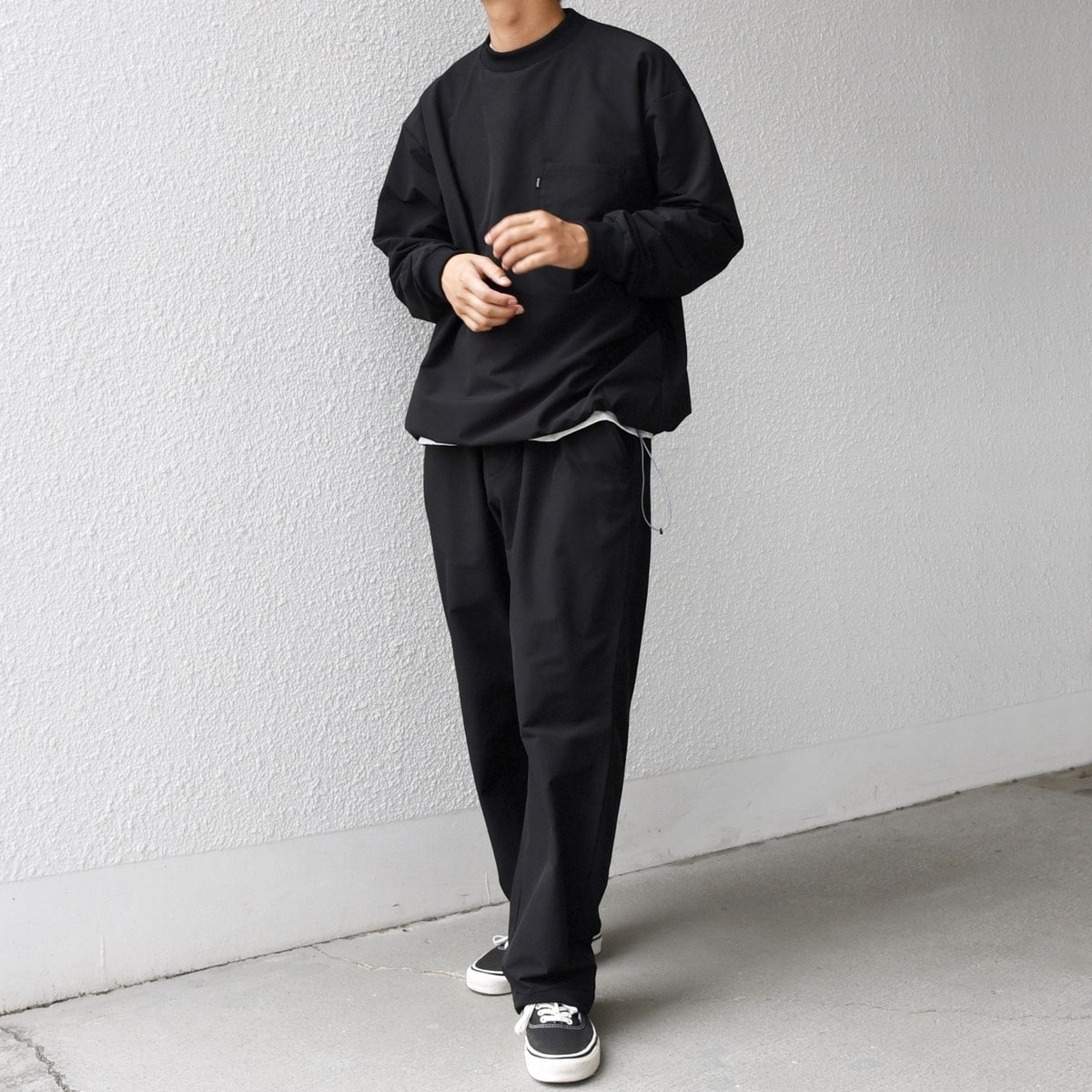 SHIPS any:〈洗濯機可能〉ストレッチ 裏起毛 ウォーム アーバン イージー パンツ◆