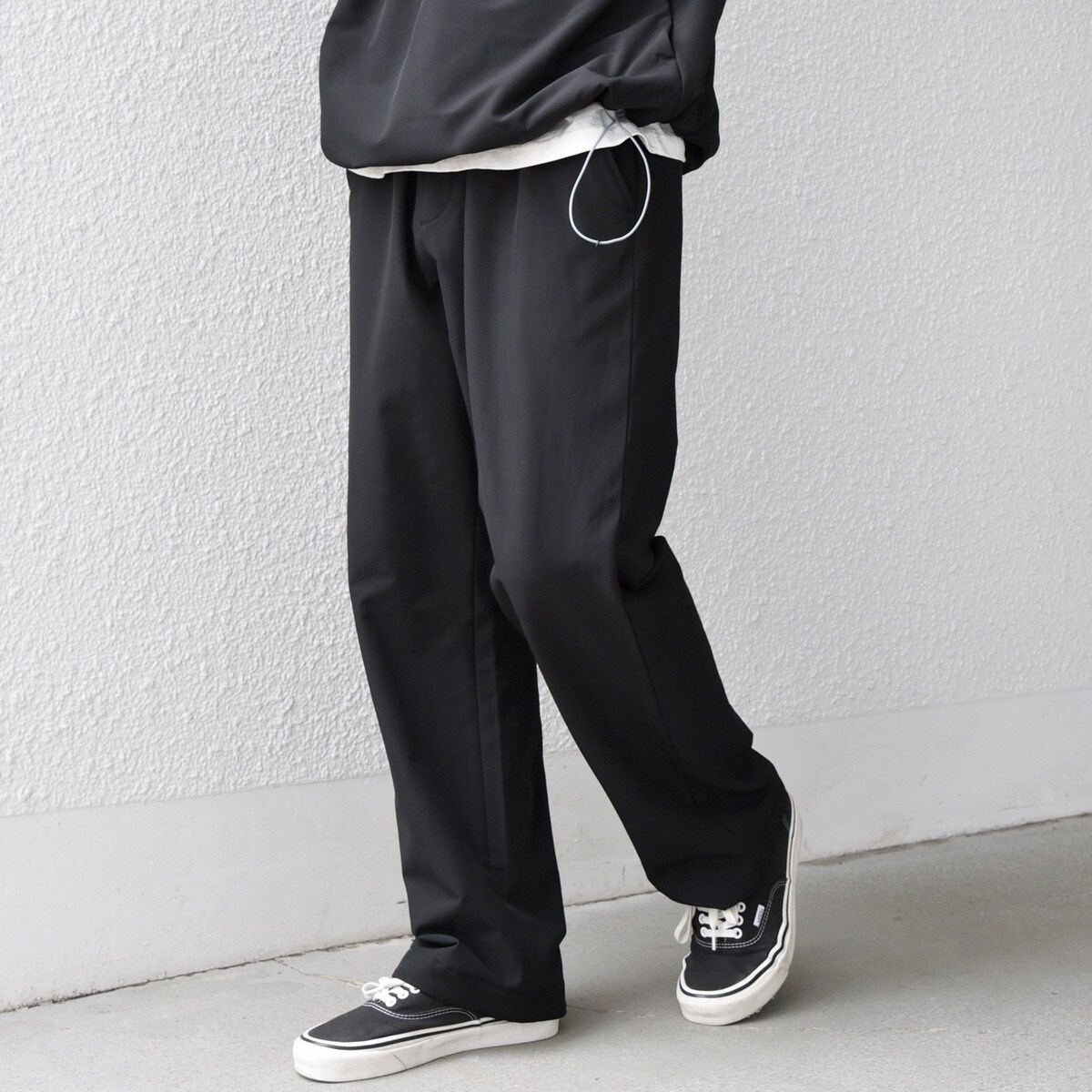 SHIPS any:〈洗濯機可能〉ストレッチ 裏起毛 ウォーム アーバン イージー パンツ◆