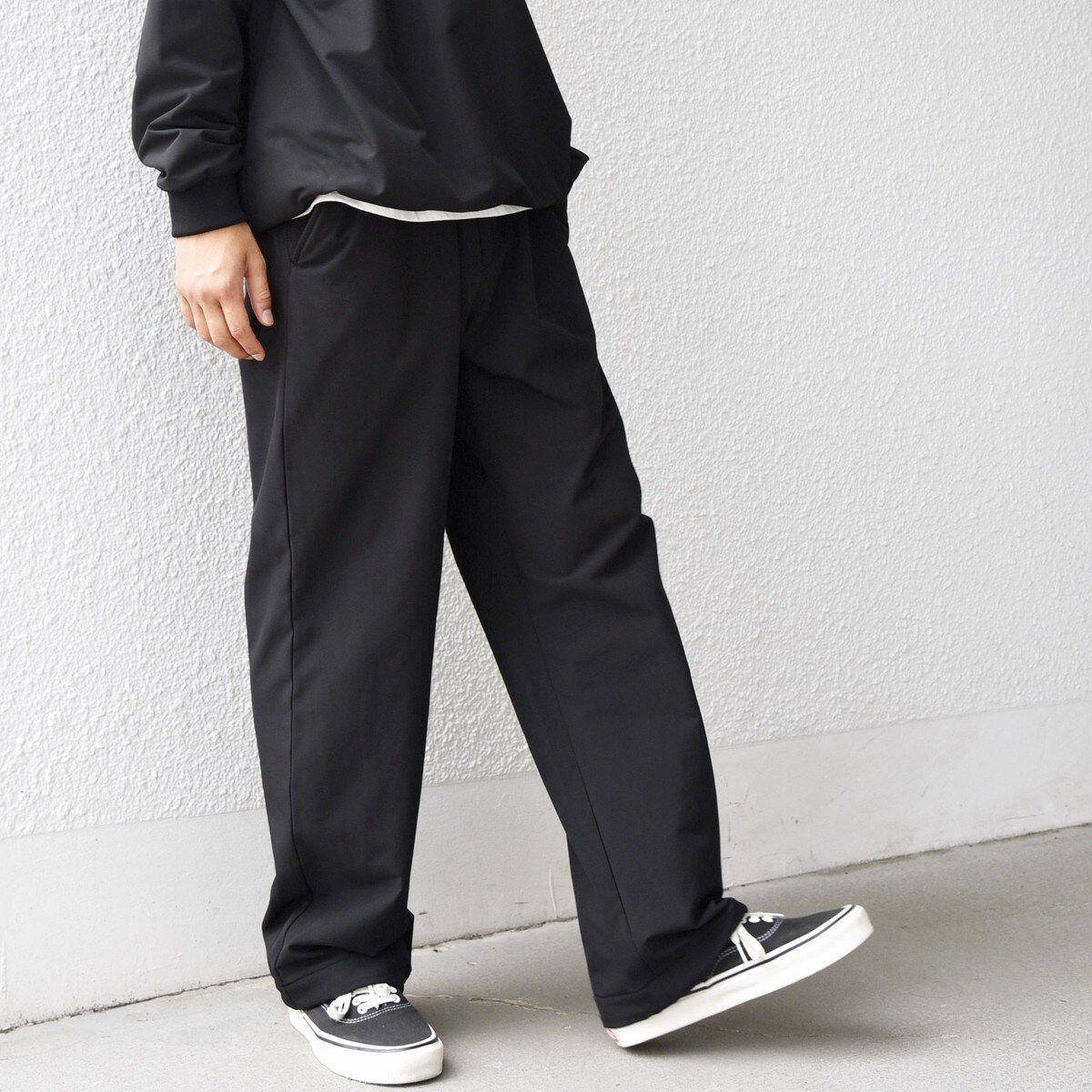 SHIPS any:〈洗濯機可能〉ストレッチ 裏起毛 ウォーム アーバン イージー パンツ◆