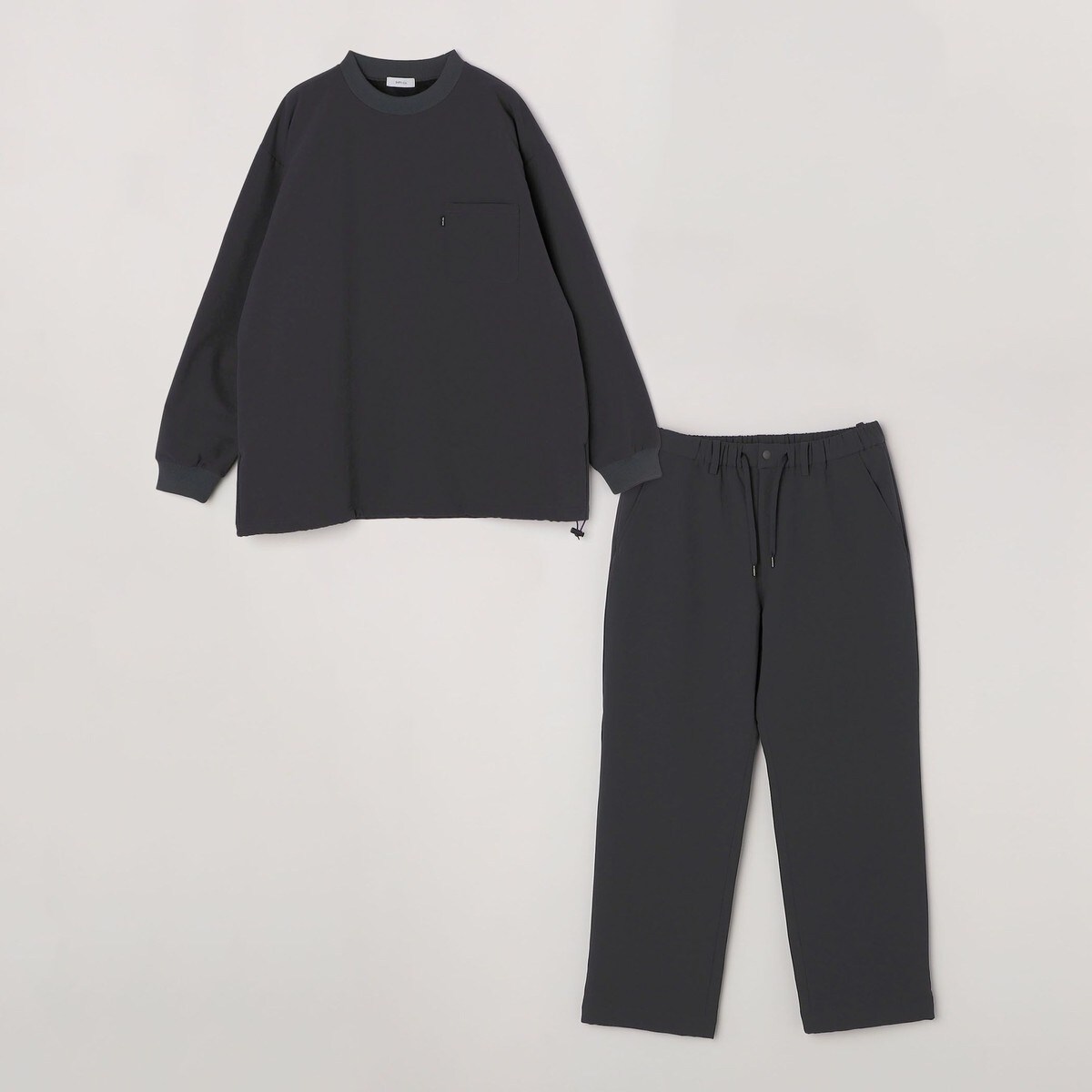 SHIPS any:〈洗濯機可能〉ストレッチ 裏起毛 ウォーム アーバン イージー パンツ◆