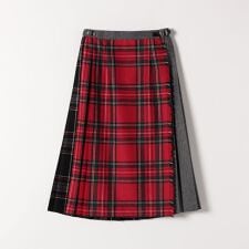 ONEIL OF DUBLIN: コンビ キルト チェック スカート 25AW