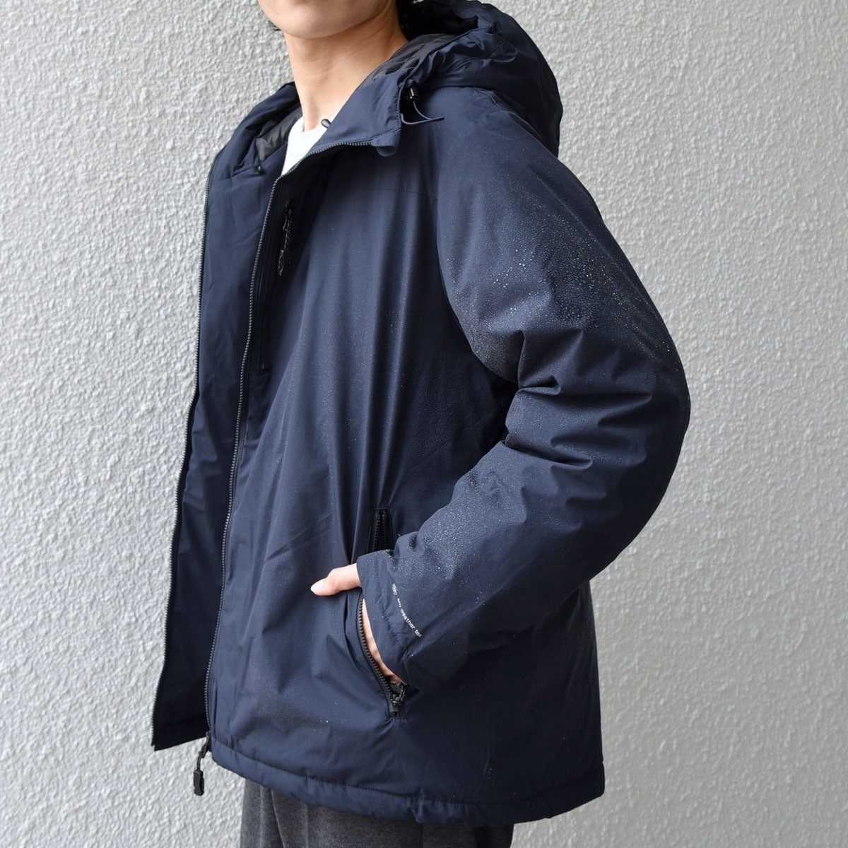 SHIPS Colors:〈撥水・防風・防花粉〉All Weather Tex 中綿 ブルゾン