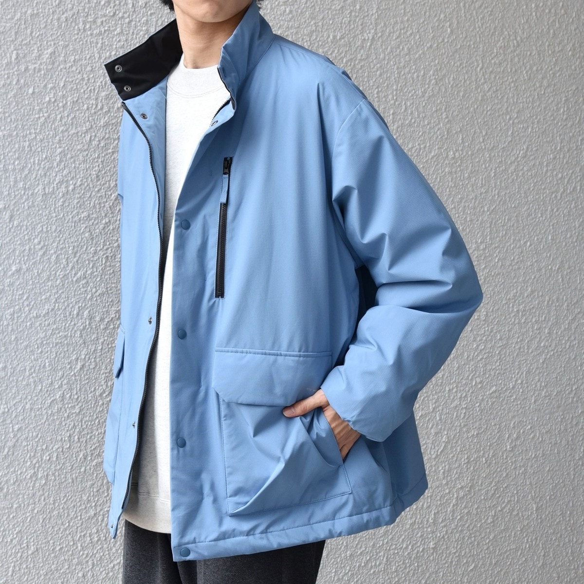 タカキュー/タカキュー 防風ボンディング 中綿ステンカラーコート タカキュー 防風ボンディング 中綿ステンカラーコート | タカキュー