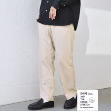 SHIPS any: 360° THE CIRCLE STRETCH ジャガード イージーパンツ◇