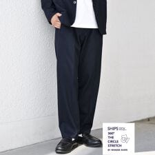 SHIPS any: 360° THE CIRCLE STRETCH ジャガード イージーパンツ◇