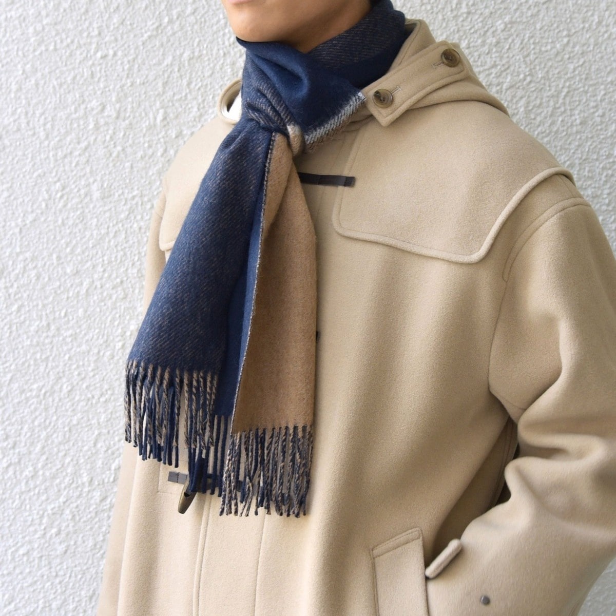 mii / ミイ】 ハンドスクリーンプリント シルクスカーフ