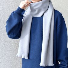 SHIPS any: サープラスヤーン ウール カシミヤ ストール◇