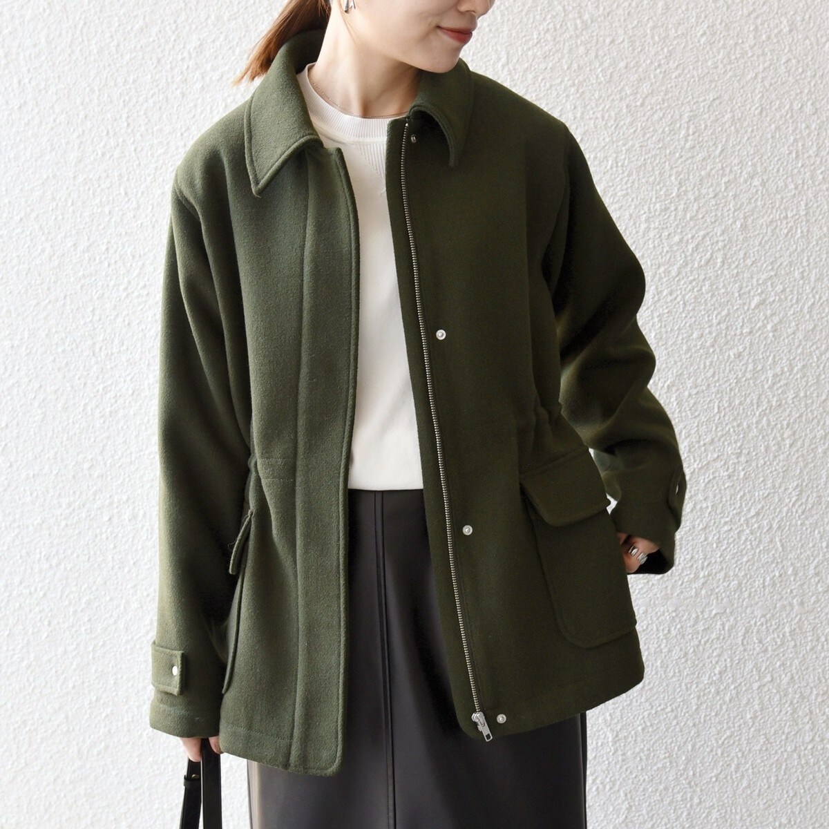 新品　アダムエロペ リバーショートコート　リバーコート　Super140 楽天市場】Super140's リバーショートコート／アダムエロペ