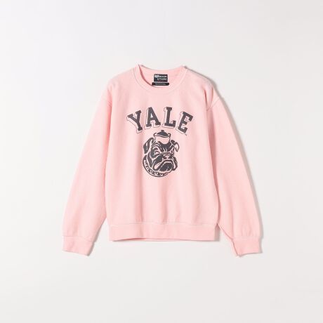 The BOOK STORE:〈洗濯機可能〉YALE ブルドッグ プリント クルーネック 