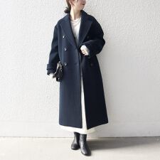 シップス エニィ(SHIPS any)の《予約》【WEB限定】SHIPS any: PURE WOOL ロング テーラード コート