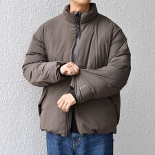 SHIPS any:〈撥水/手洗い可能〉スーパーストレッチ スタンドカラー ダウン ブルゾン◇