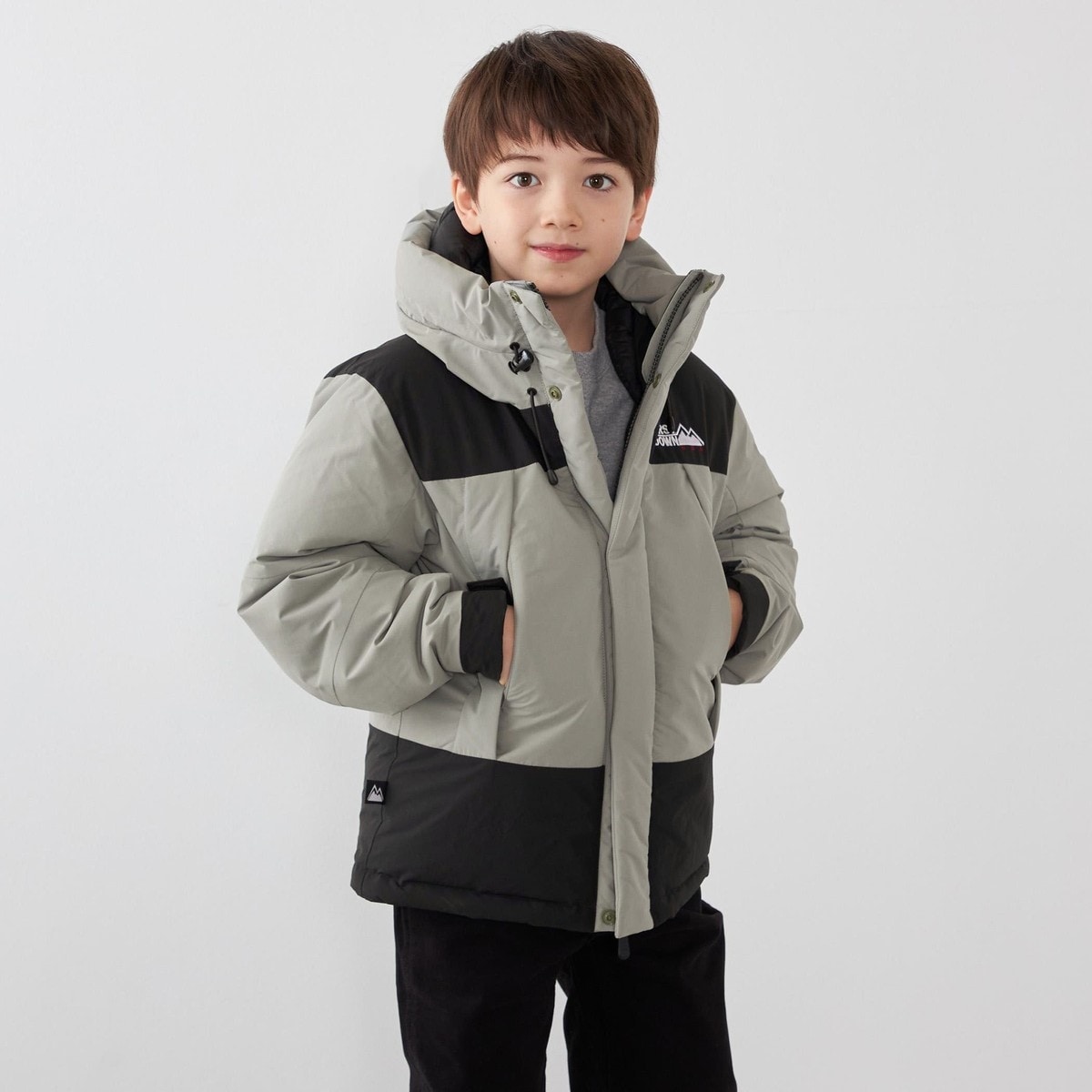 FIRST DOWN:〈洗濯機可能〉DICROS MAURI ラップ ダウン パーカー