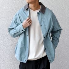 【SHIPS any 別注】Bollington:〈洗濯機可能〉ショート ライト ハンティングジャケ