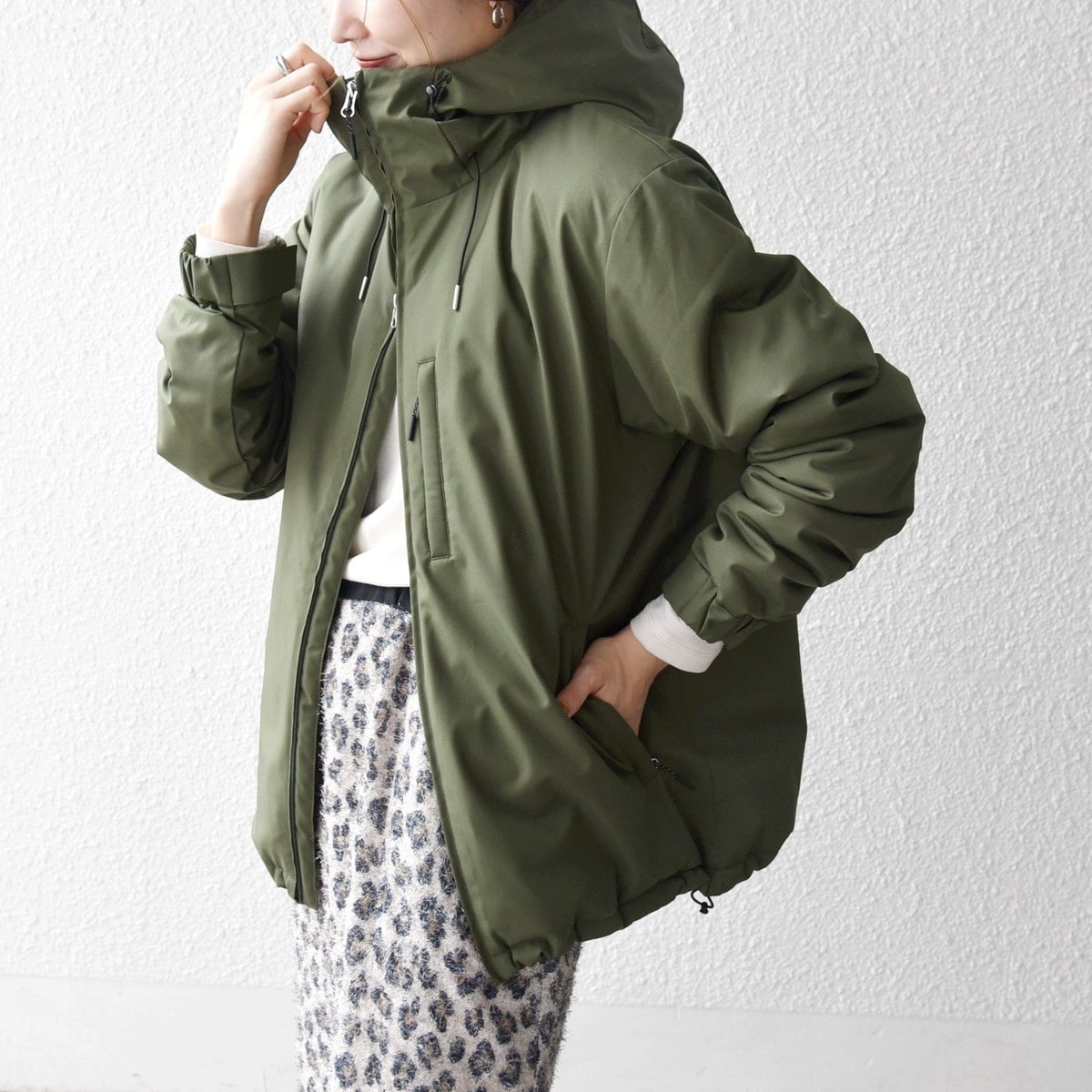 WEB限定】SHIPS any:〈手洗い可能/撥水〉ユーティリティー 中綿