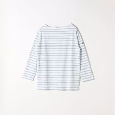 Le minor:〈洗濯機可能〉ボーダー ロング スリーブ TEE