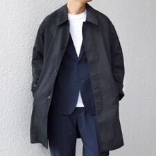 SHIPS any:〈撥水加工〉タスラン SOLOTEX(R) ステンカラー コート 26SS◇