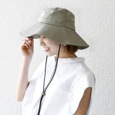 SHIPS any: 〈UVカット/接触冷感/撥水/手洗い可能〉ブリム ハット