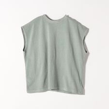 STAR＆STRIPE:〈洗濯機可能〉ノースリーブ クルーネック TEE