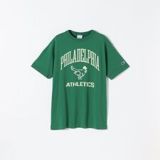 Champion:〈洗濯機可能〉グラフィック ロゴ ショート スリーブ TEE