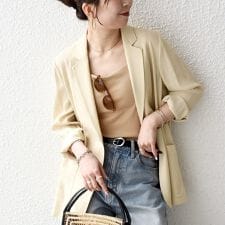 《予約》SHIPS any: 〈手洗い可能〉リネンミックス テーラード ライト ジャケット