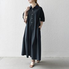 《予約》SHIPS any:〈洗濯機可能〉タイプライター ボリューム シャツ ワンピース 2