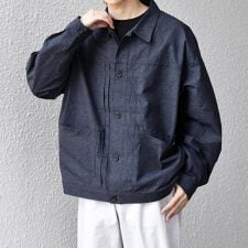 SHIPS any:〈撥水/軽量/ストレッチ〉SOLOTEX(R) シアサッカー トラック ブルゾン