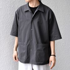 SHIPS any:〈撥水/軽量/〉SOLOTEX(R) シアサッカー キャンプポケット シャツ◆