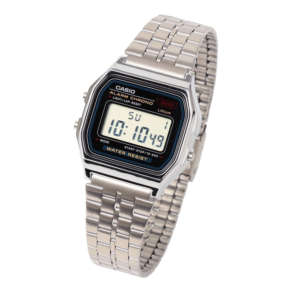 [�}���C]CASIO: A159WA-N1JH �E�H�b�`/�V�b�v�X �G�j�B�iSHIPS any�j �V���o�[