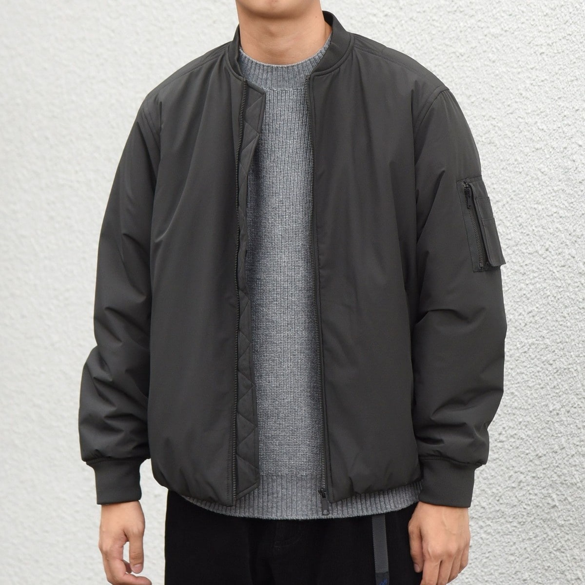 00s Y2K パフジャケット MA1 中綿 オールパーパスブルゾン 3XL WEB限定】〈撥水/防風等/洗濯機可能〉オールウェザー 中綿 MA-1