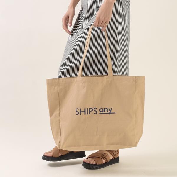 ＳＨＩＰＳ ａｎｙ：ＦＯＯＤ ＴＥＸＴＩＬＥ トートバッグ | シップス エニィ(SHIPS any) | 720000015 | ファッション通販  マルイウェブチャネル