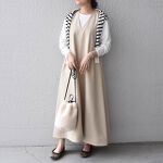 SHIPS any： ウールライク マキシテントワンピース | シップス  