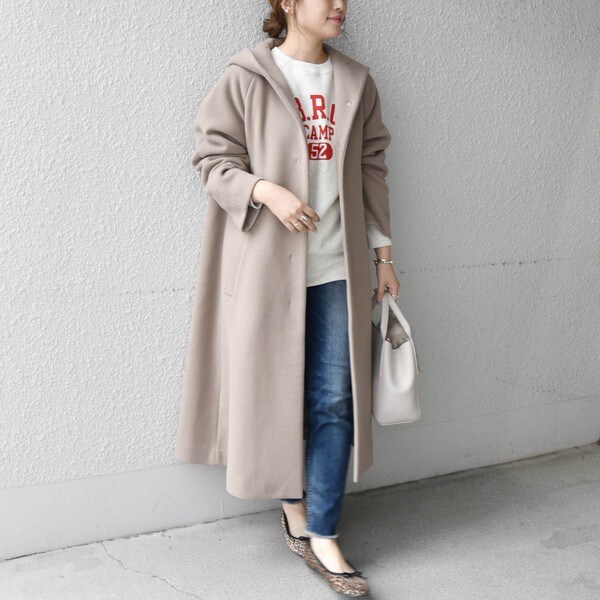 予約》SHIPS any： SORONA フーデットコート | シップス