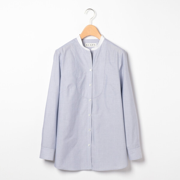 コードボーダーブラウス | スキャパ(SCAPA) | マルイウェブチャネル