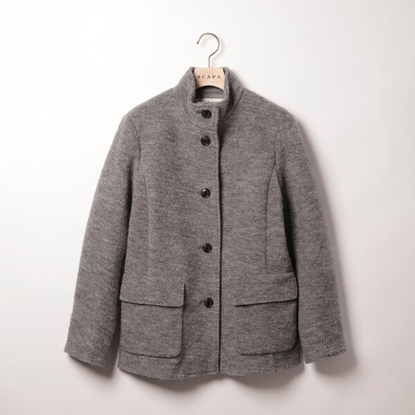 ウールリバー スタンドカラーコート | 23区(23KU) | マルイウェブチャネル