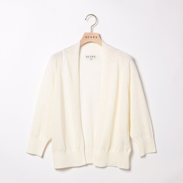 42 レディースファッション ポンテニットベスト／スキャパ（SCAPA）
