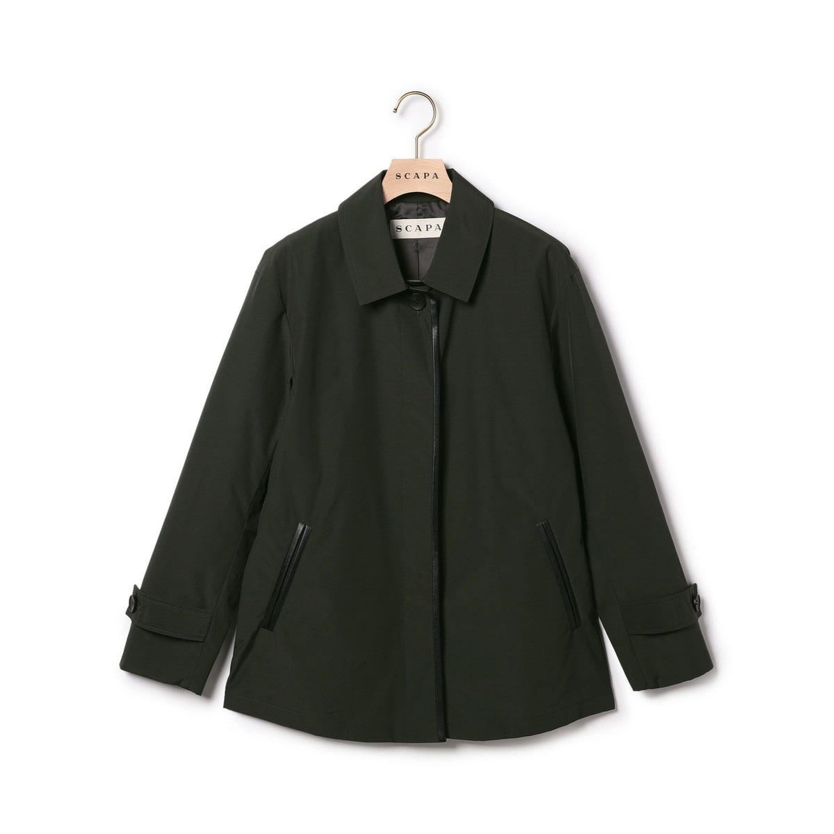 MB1601 SCAPA/スキャパ☆イタリア製生地使用☆シルク混*幾何学模様