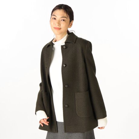 [^ԁF78231226011]ƌy₩ɉHD郍[rOE[R[gBꂽVvȃfUCH~̃x[VbNAE^[ƂĒ܂킵͂𔭊܂BtgEɔzupb`|PbgARƂU[{^|CgłBi摜̓TvgpĂ邽߁Aۂ̏iƐFȂǂ̎dlقȂꍇ܂B\߂Bmodel:T.168/B.80/W.58/H.84pTCYF38