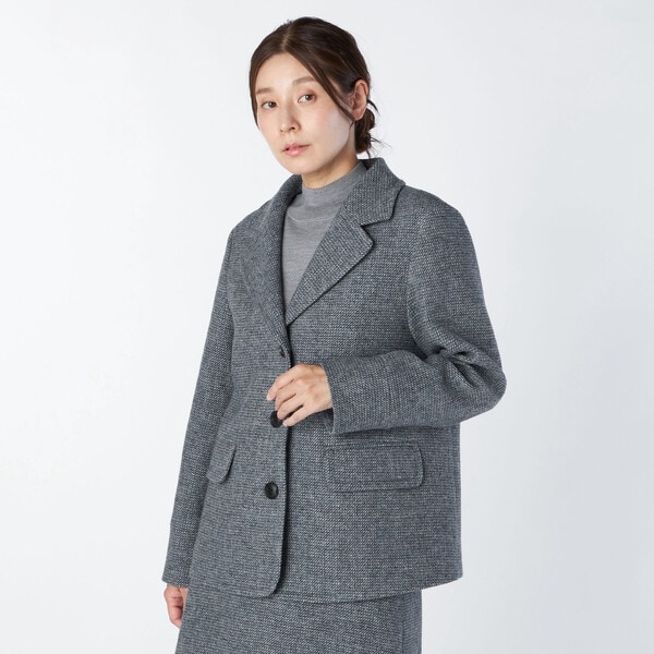 JOURNAL STANDARD ウールライクジャケット チェック 追加4》ウールライクチェックジャケット | ジャーナルスタンダード