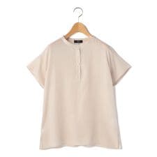 【Lサイズ】ウォッシャブルキュプラブラウス