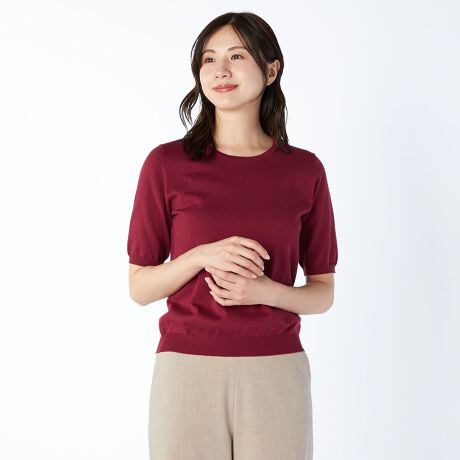 [^ԁF78251281012]g肪ǂx[VbNȃfUC̃jbgvI[o[BCi[ƂĂd󂷂锼łBOɂ}[N̎hJ肰Ȃ|CgBnCQ[WłȂ߂炩ȕ\ʊɕ҂ݗĂĂ܂B̃J[fBKƍ킹ēꊴoƁAoR[fBl[gɂ҂łBi摜̓TvgpĂ邽߁Aۂ̏iƐFȂǂ̎dlقȂꍇ܂B\߂Bmodel:T.172/B.83/W.59/H.87pTCYF38