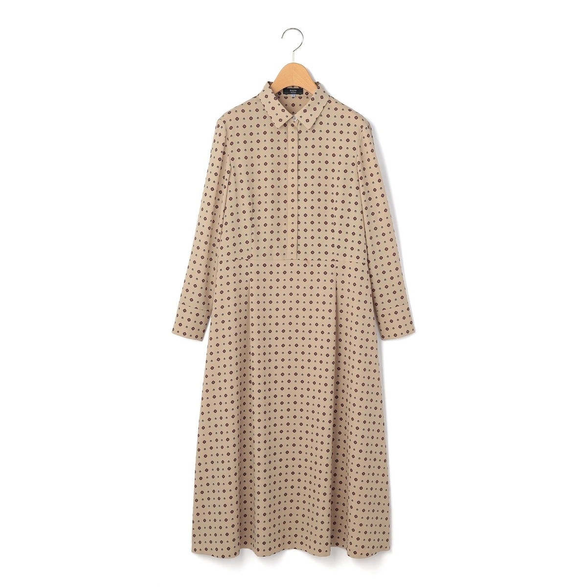 ★キース KEITH ステートハウンドトゥース　ワンピース★yellow⭐︎ KEITH｜【Lサイズ】ステートハウンドトゥースワンピース