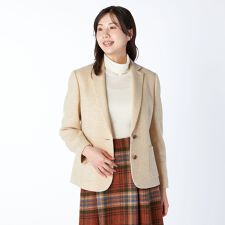 【Lサイズ】ウールフラノジャケット