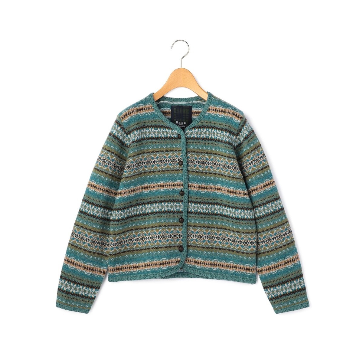 【45R】カーディガン フェアアイルニット 現行タグ Lサイズ 日本製 楽天市場】フェアアイル カーディガン（レディースファッション）の通販