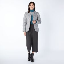 【Lサイズ】ギンガムチェックコート