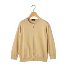 【Lサイズ】コットンハイゲージニットカーディガン