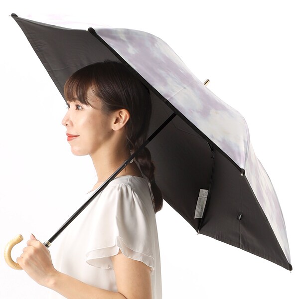 本日限定値下げ 入手困難 ビューランス タイダイ柄 晴雨兼用日傘