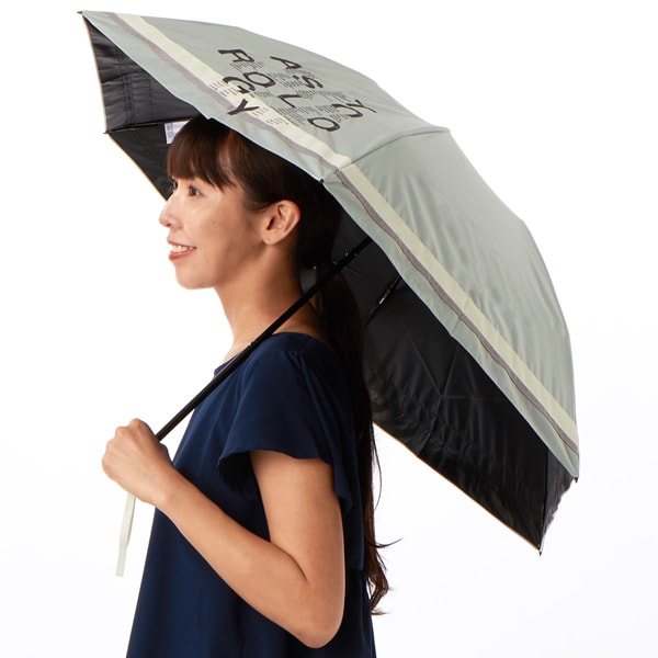 Beaurance ビューランス晴雨兼用日傘　折りたたみ傘　フラワーペイント ビューランス 晴雨兼用1段スライドショート傘（フラワー