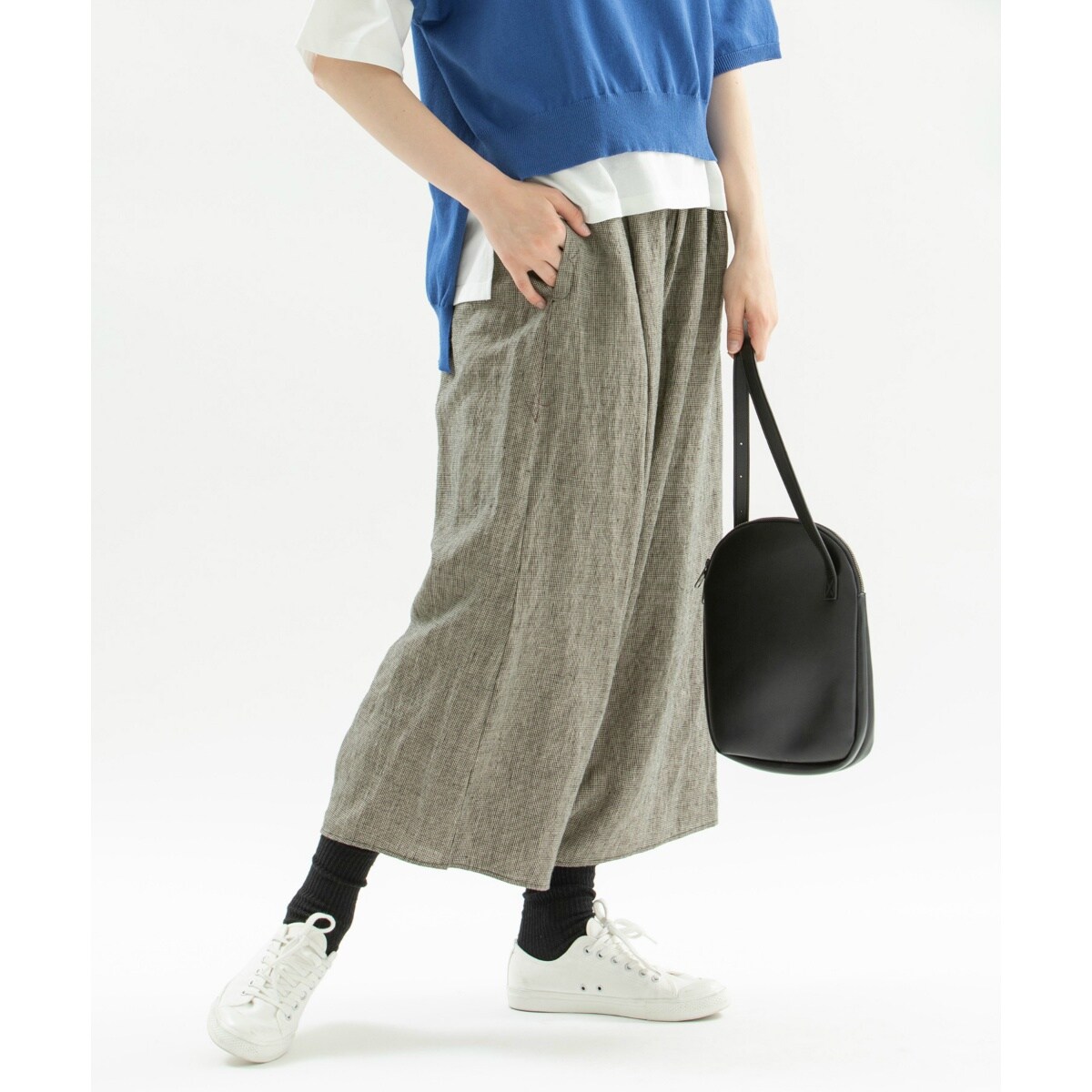 サルエルパンツ／nop de nod ノップドゥノッド（nop de nod）/リネン