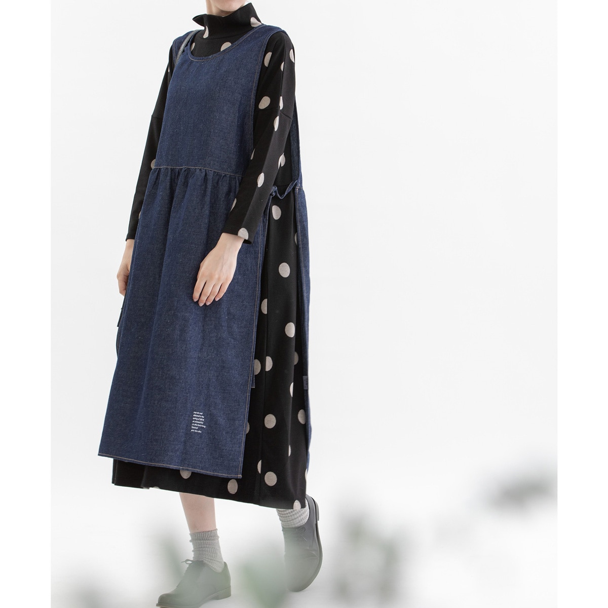 スワンレイクプリントワンピース | プードゥドゥ(POU DOU DOU